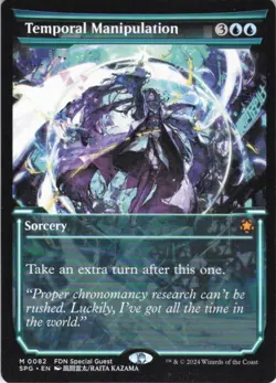 MTG Temporal Manipulation (Showcase) (82) | NM | Special Guests {SPG} - Image 1