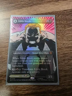 MTG Eddie Brock (0233) (Borderless) Marvel's Spider-Man Foil - Image 1