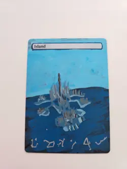 Stargate- Hand Painted Altered Art MTG Land Cards - Image 3