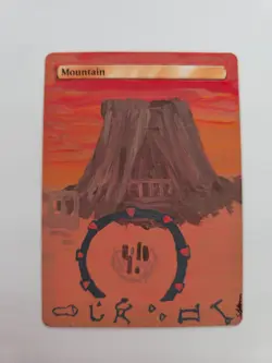 Stargate- Hand Painted Altered Art MTG Land Cards - Image 5