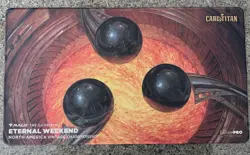 Trinisphere Stitched Edge Premium Playmat Eternal Weekend NA 2025 MTG - Image 1