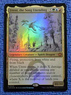 MTG 1x Ureni, the Song Unending #0233 Foil Mythic Tarkir: Dragonstorm (TDM) - Image 1