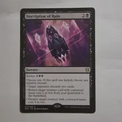 Inscription of Ruin Zendikar Rising Regular Magic The Gathering MTG - Image 1