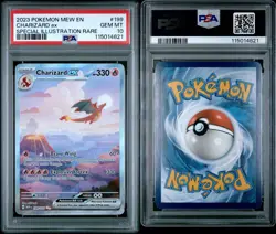 PSA 10 CHARIZARD EX SPECIAL ILLUSTRATION RARE 2023 POKEMON 151 199/165 - Image 1