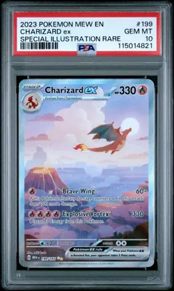 PSA 10 CHARIZARD EX SPECIAL ILLUSTRATION RARE 2023 POKEMON 151 199/165 - Image 4