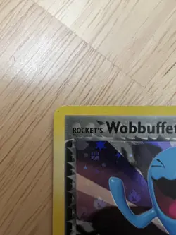 Pokemon Rocket's Wobbuffet 47/109 Team Rocket Returns Reverse Holo Stamped MP - Image 3