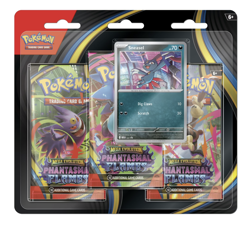 Sealed Pokemon Phantasmal Flames 3 Pack Blister PRESALE 11/14 SHIPS SAME DAY - Image 1