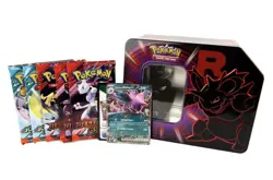 Pokemon Fall Team Rockets Tin Factory Sealed - Lot Of 12 - Image 5