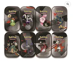 Pokemon SV10.5 Unova Mini Tin - Receive 1 Character Tin at Random! Lot Of 12 - Image 2