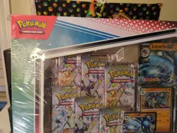 Pokemon Prismatic Evolutions Lucario & Tyranitar ex Premium Collection Box - Image 2