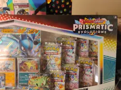 Pokemon Prismatic Evolutions Lucario & Tyranitar ex Premium Collection Box - Image 5