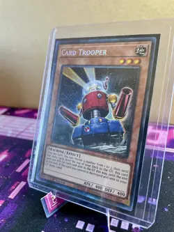 Yugioh Card Trooper AMDE-EN046 Collector Rare 1st Ed NM - Image 1