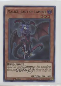 Malice Lady of Lament 1st Ed. YuGiOh Eternity Code #ETCO-EN035 - Image 1