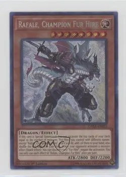 Rafale Champion Fur Hire (SE) 1st Ed. YuGiOh Dark Saviors #DASA-EN023 - Image 1