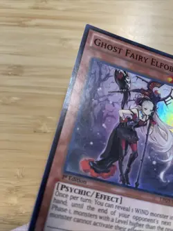 Ghost Fairy Elfobia LTGY-EN085 1st Super Rare MP Yugioh Card - Image 2