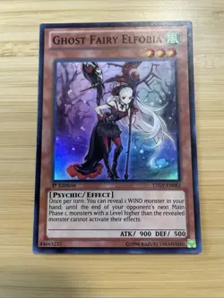 Ghost Fairy Elfobia LTGY-EN085 1st Super Rare NM Yugioh Card - Image 2