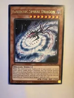 Galactic Spiral Dragon MZTM-EN079 Yugioh! Maze of the Master 1st Edition Rare NM - Image 1