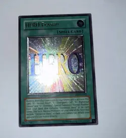 Yugioh Hero Flash!! EOJ-EN042 Ultimate Rare Unl (LP) - Image 1