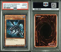 YuGiOh Red Eyes Black Dragon PSA10 2025 Nike Promo Limited Japan - Image 3