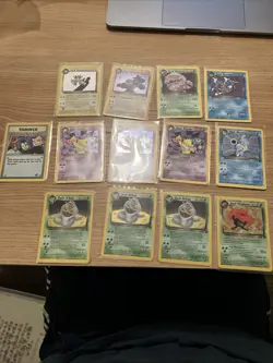 Pokemon Vintage Team Rockets Dark Holo Lot 13 Holo Cards Excellent Condition - Image 1