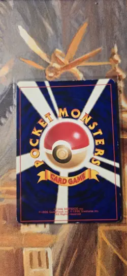 Dark Espeon LV.32 Old Back No.196 LP 2001 Japanese Pokemon Card R1 - Image 2