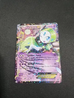 Pokemon TCG Meloetta-EX Legendary Treasures Holo Rare Card RC11/RC25 NM - Image 1