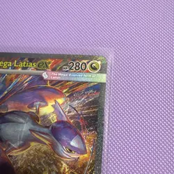 Mega Latias EX 181/132 Secret Rare Pokemon Card Mega Evolution ENG MINT IN HAND - Image 5