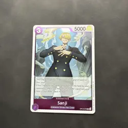 Sanji OP12-070 R NM Foil One Piece Card Game - Legacy of the Master - English - Image 1