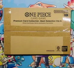One Piece Premium Card Collection Best Selection Vol. 4 ENGLISH Sealed Bandai - Image 1