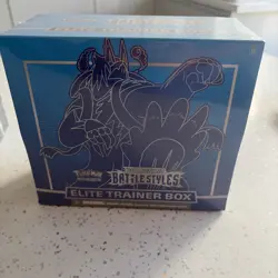 Pokemon Sword and Shield Battle Styles Elite Trainer Box Card Game - Image 1