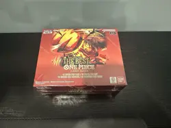 ONE PIECE CARD GAME: PREMIUM BOOSTER BOX THE BEST Vol. 2 English Sealed - Image 1