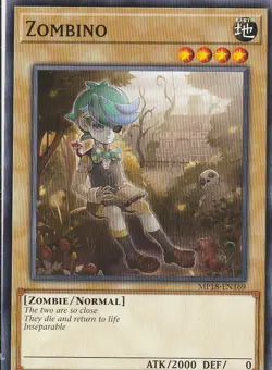 YUGIOH CARD 1 X ZOMBINO MP18-EN169 1ST EDITION - Image 1