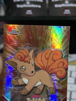 SPECTRA Vulpix #37 Topps Chrome 2000 Series 1 T.V Holo Pokemon Card TCG - Image 5
