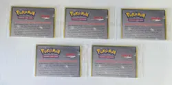 5 Sealed Pokemon Neo Genesis Marill #29 Wizards Of The Coast Star Promo Cards - Image 2