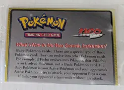 5 Sealed Pokemon Neo Genesis Marill #29 Wizards Of The Coast Star Promo Cards - Image 4