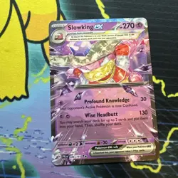 Pokemon TCG Slowking EX 86/193 Tera Double Rare Holo Card Paldea Evolved - Image 1