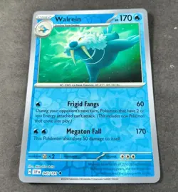 Pokemon Surging Sparks Walrein Reverse Holo Uncommon Card 045/191 NM - Image 1