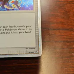 Time Space Distortion 124/123 Mysterious Treasures Pokemon Card (TSP1) - Image 2