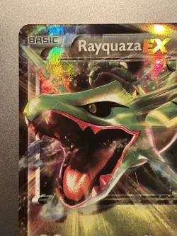 Pokemon TCG Rayquaza-EX XY Black Star Promos Holo Card XY73 - Image 2