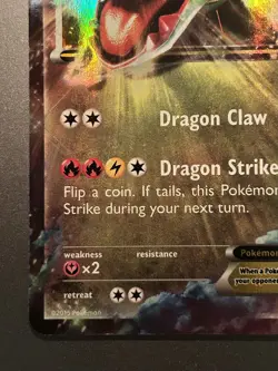 Pokemon TCG Rayquaza-EX XY Black Star Promos Holo Card XY73 - Image 4