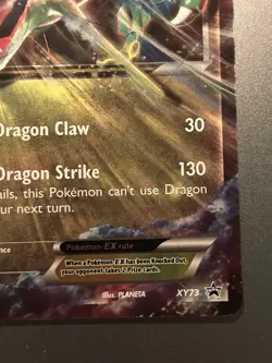 Pokemon TCG Rayquaza-EX XY Black Star Promos Holo Card XY73 - Image 5