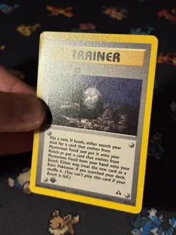 Pokemon Card Fossil Egg 72/75 Neo Discovery FIRST EDITION - (HP) - Image 2