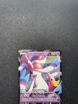 Dark Sylveon V SWSH134 SWSH: Sword & Shield Promo Cards Holo c3 - Image 3