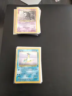Pokemon Vintage 21 Card Lots, Contains 1 Holo And 20 Commons Or Rares, - Image 1