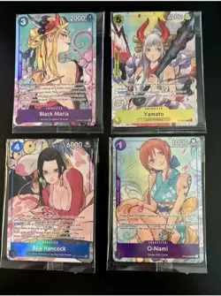 One Piece! CCG Illustration Box Vol. 1 & 2 Promo Card Set NM Sealed - Image 1
