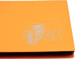 Monster Binder - 4 Pocket Trading Card Album - Matte Orange (Anti-theft Pockets - Image 3