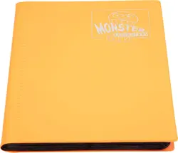 Monster Binder - 4 Pocket Trading Card Album - Matte Orange (Anti-theft Pockets - Image 4