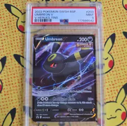 BGS 9 MINT Umbreon V SWSH203 Pokemon SWSH Sword & Shield Eeveelution Promo Card - Image 1