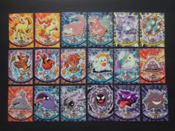 1999 Topps Pokemon TV Animation Series 2 Complete Set 72 Card Blue Logo Lot LP - Image 2