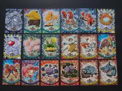 1999 Topps Pokemon TV Animation Series 2 Complete Set 72 Card Blue Logo Lot LP - Image 4